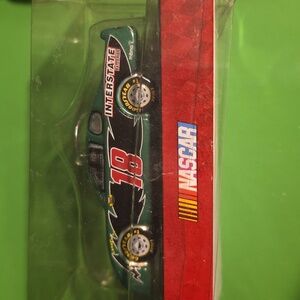 NASCAR glass Collectable Ornament #18 Interstate Batteries
